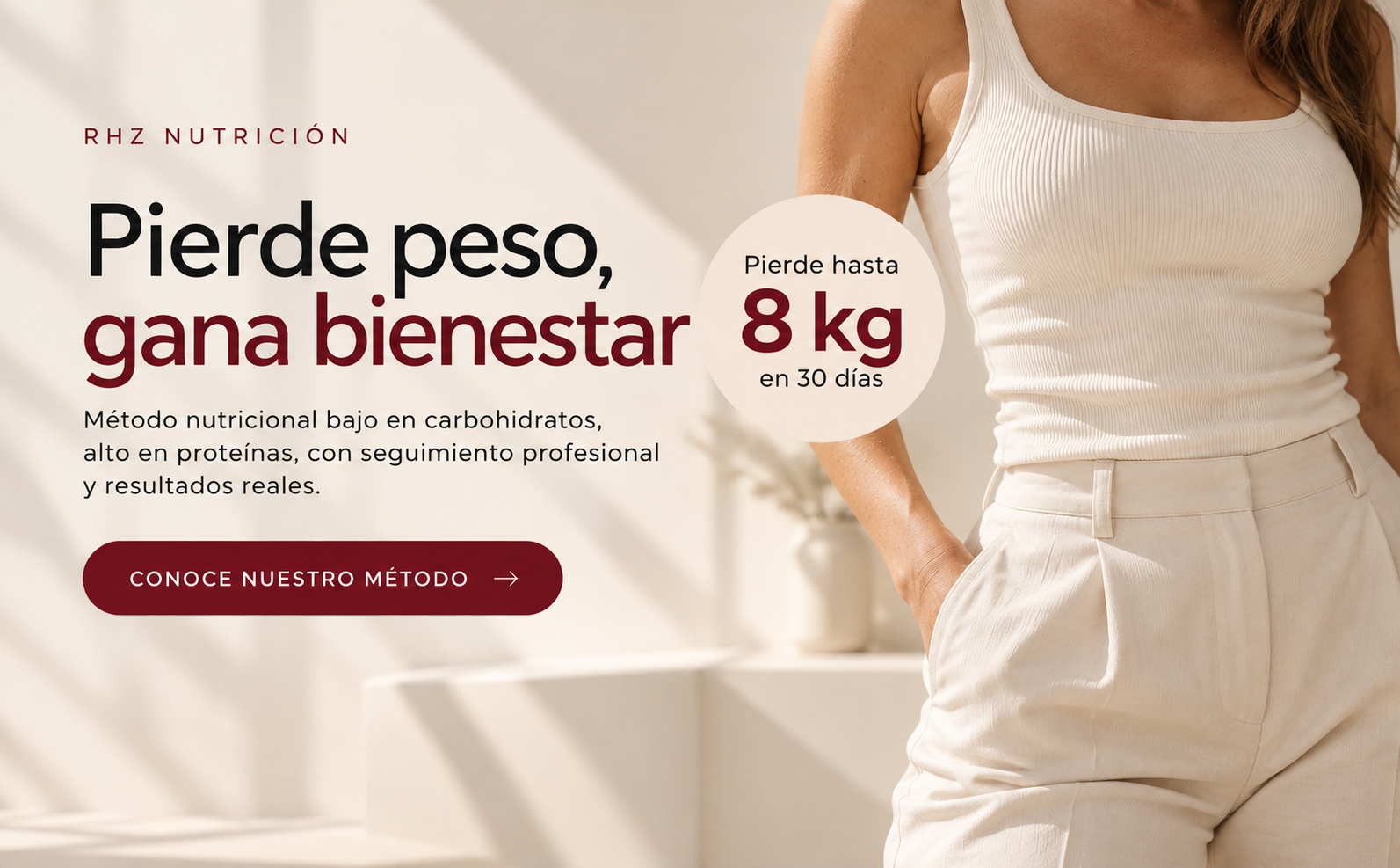 RHZ Nutrición: pierde grasa, gana bienestar